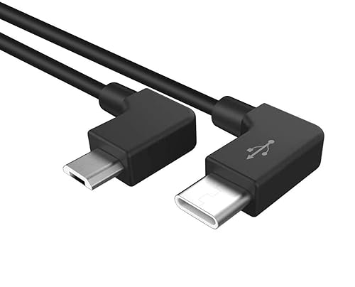 Artisan Tribute Micro ab to USB C Replacement for DJI Mavic Mini/Mavic 2 Pro Controller USB Type-C OTG Cable, 9.8 inch