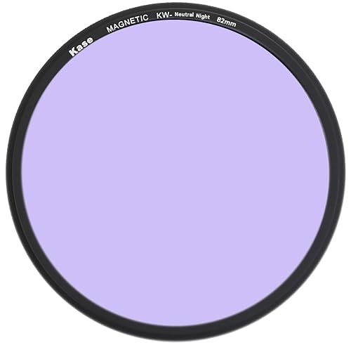 Kase Wolverine 82mm Neutral Night Magnetic Shockproof Tempered Optical Glass Broadband Filter Incl Adapter Light Pollution 82
