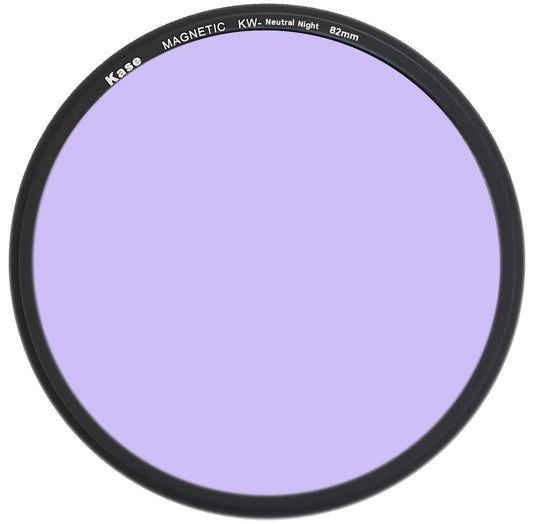 Kase Wolverine 82mm Neutral Night Magnetic Shockproof Tempered Optical Glass Broadband Filter Incl Adapter Light Pollution 82