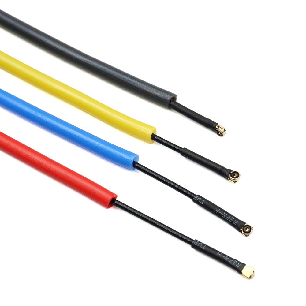12pcs Plastic Protection Antenna Tube with Caps for RC Cars FPV Drone Receiver Antenna Frsky XM+ X4R X4RSB