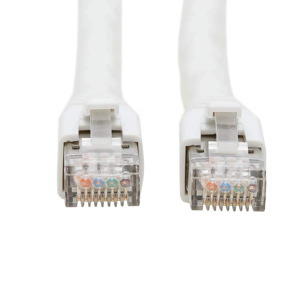 TRIPP LITE Cat8 Snagless Ethernet Cable, 25G/40G Certified Network Patch Cable, 22 AWG S/FTP, PoE, White, 6 Feet / 1.8 Meters, Life Limited