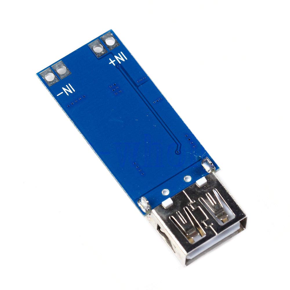 Comidox 9V/12V/24V to 5V USB Step Down Power Module DC-DC 7.5V-28V to 5V 3A Precise Vehicle Charger Buck Voltage Converter Module 4Pcs