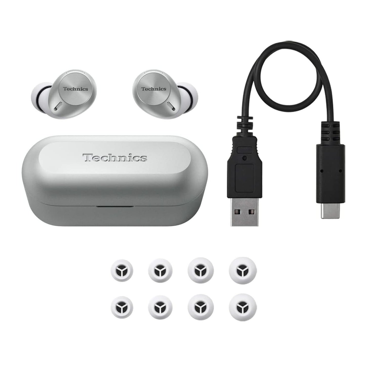 Technics True Wireless Multipoint Bluetooth Earbuds with Microphone, HiFi, Clear Calls, Long Battery Life, Lightweight Comfort Fit, Alexa Built in…