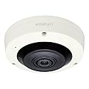 Hanwha Techwin XNF-8010R X-Series 6MP sensor 360° Indoor Fisheye Camera, 1/1.8" CMOS, 2048x2048 Resolution, 1.6mm (192°x192°) Lens w/Simple Focus, WDR