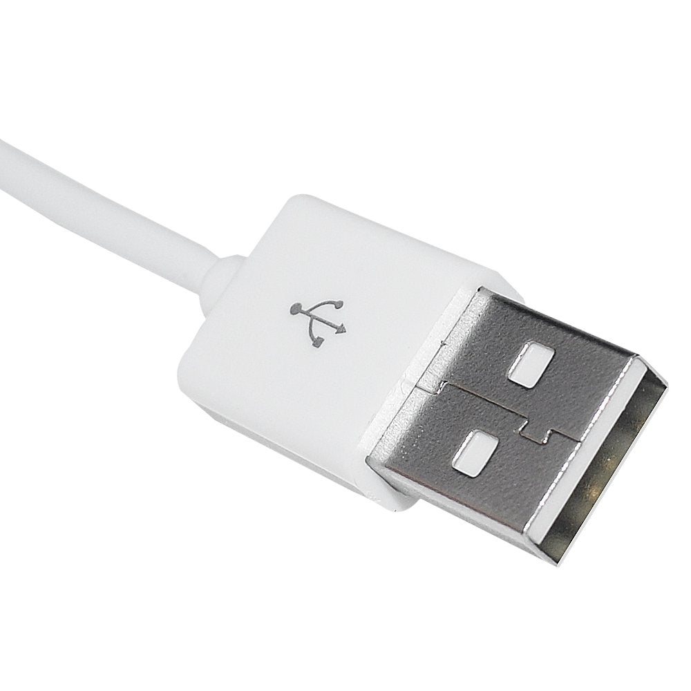 3.5mm Replacement USB Charger Cable Cord For Beats By Dre Studio Wireless headphones(White)