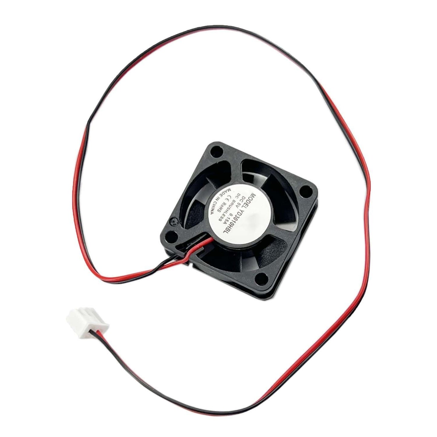 FainWan 2pcs 3010 5V Fan 30x30x10mm 2-pin Sleeve Bearing Brushless DC Cooling Fan 3D Printer Cooling Fan Computer Fan