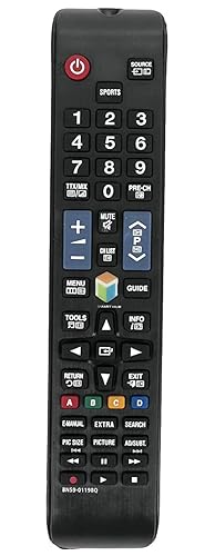 ALLIMITY BN59-01198Q Remote Control Replacement for Samsung TV BN5901198Q UA40JU6400 UA48JU6400 UA50JU6400 UA55JU6400 UA60JU6400 UA75JU6400 UE48JU6400