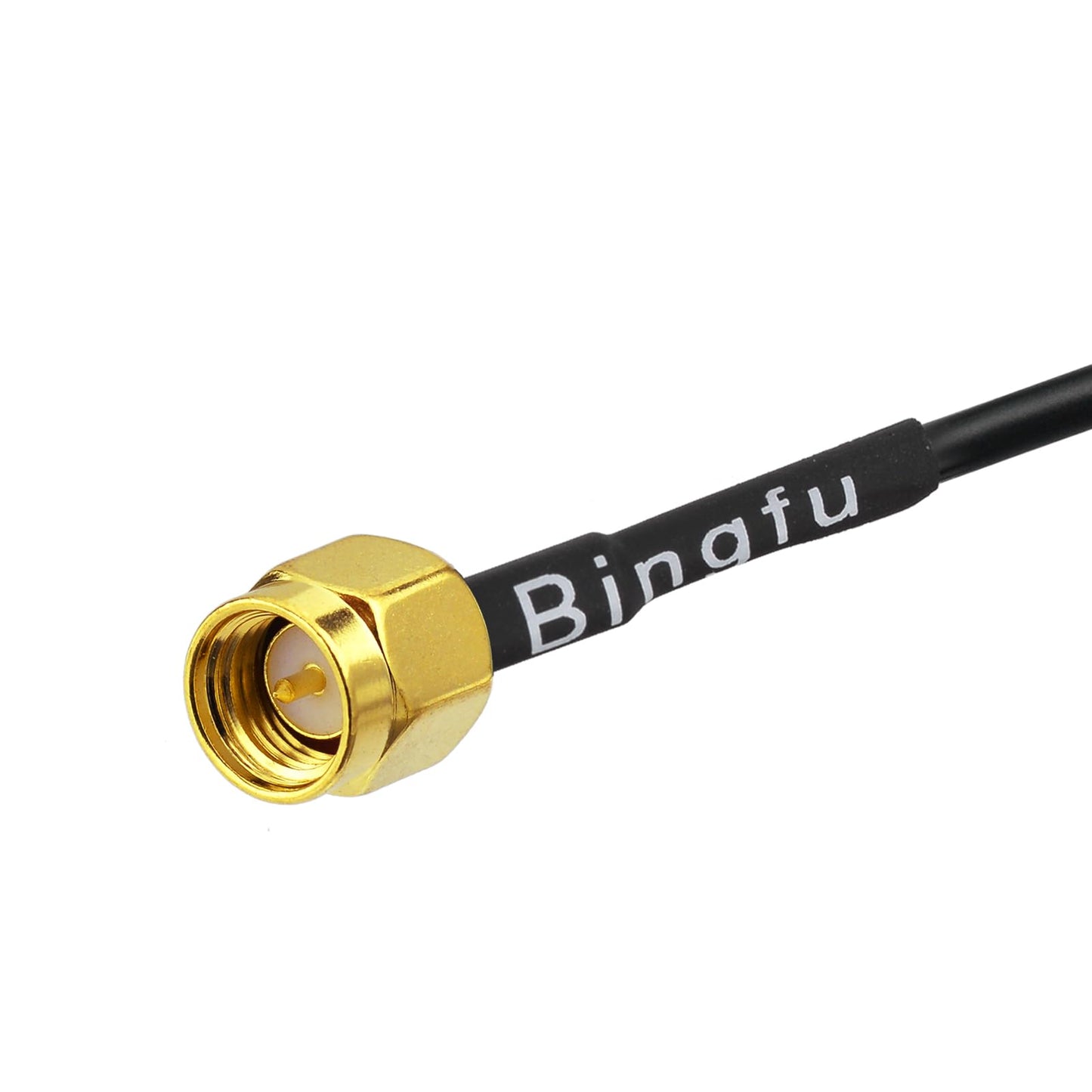 BINGFU SMA Male to SMA Female Bulkhead Mount RG174 Antenna Extension Cable 3m 10 feet Compatible with 4G LTE Router Gateway Mobile Cellular RTL SDR