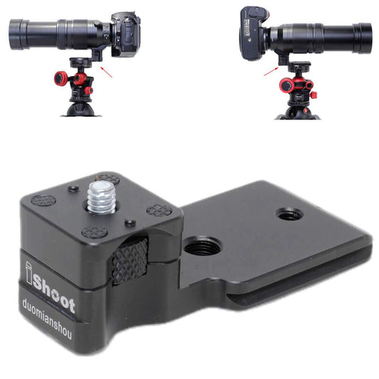 iShoot Metal Lens Collar Stand Tripod Mount Ring Base Replacement Foot Compatible with Panasonic Leica DG Vario-Elmar 100-400mm f/4-6.3 ASPH Power