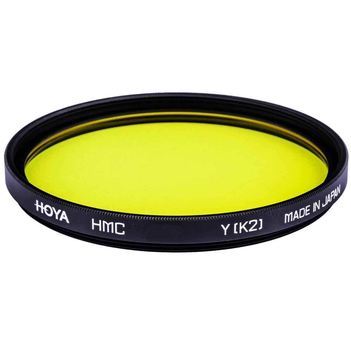 HOYA HMC K2 77mm Lens Filter (Yellow)- Tonal Enhancing Camera Filter for B&W Photography with Slim Aluminum Frame, Multi-Coated Optical Glass, Reduces