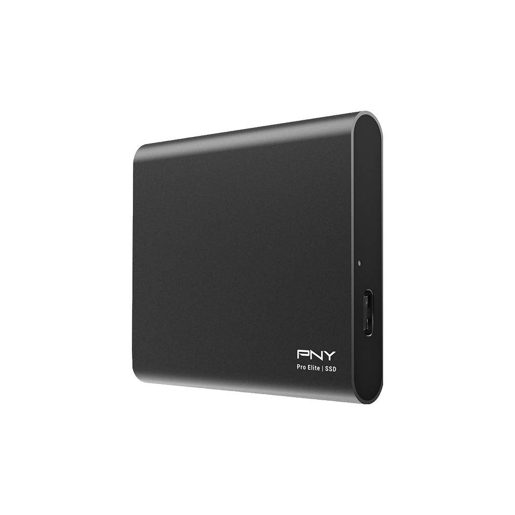 PNY Pro Elite 1TB USB 3.1 Gen 2 Type-C Portable Solid State Drive - (PSD0CS2060-1TB-RB)
