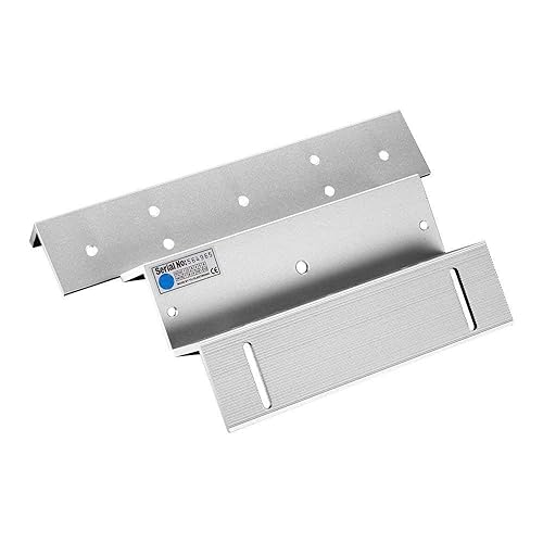 UHPPOTE ZL Mounting Bracket Clamp LZ Stents for 500KG 1200Lbs Magnetic Lock Inward Door