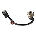 Zahara DC in Power Jack with Cable Harness Connector Replacement for Dell XPS 13 9343 9350 9360 P/N: 0P7G3 CN-00P7G3