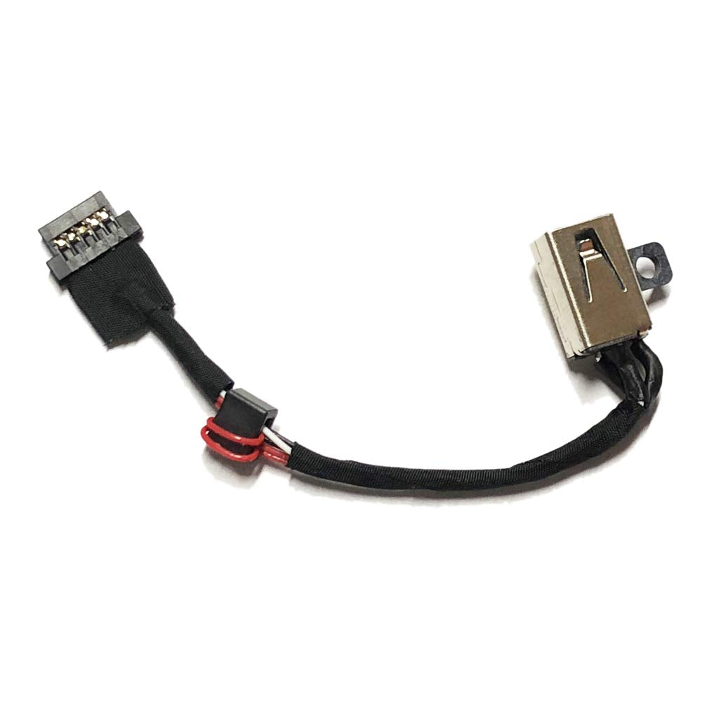 Zahara DC in Power Jack with Cable Harness Connector Replacement for Dell XPS 13 9343 9350 9360 P/N: 0P7G3 CN-00P7G3