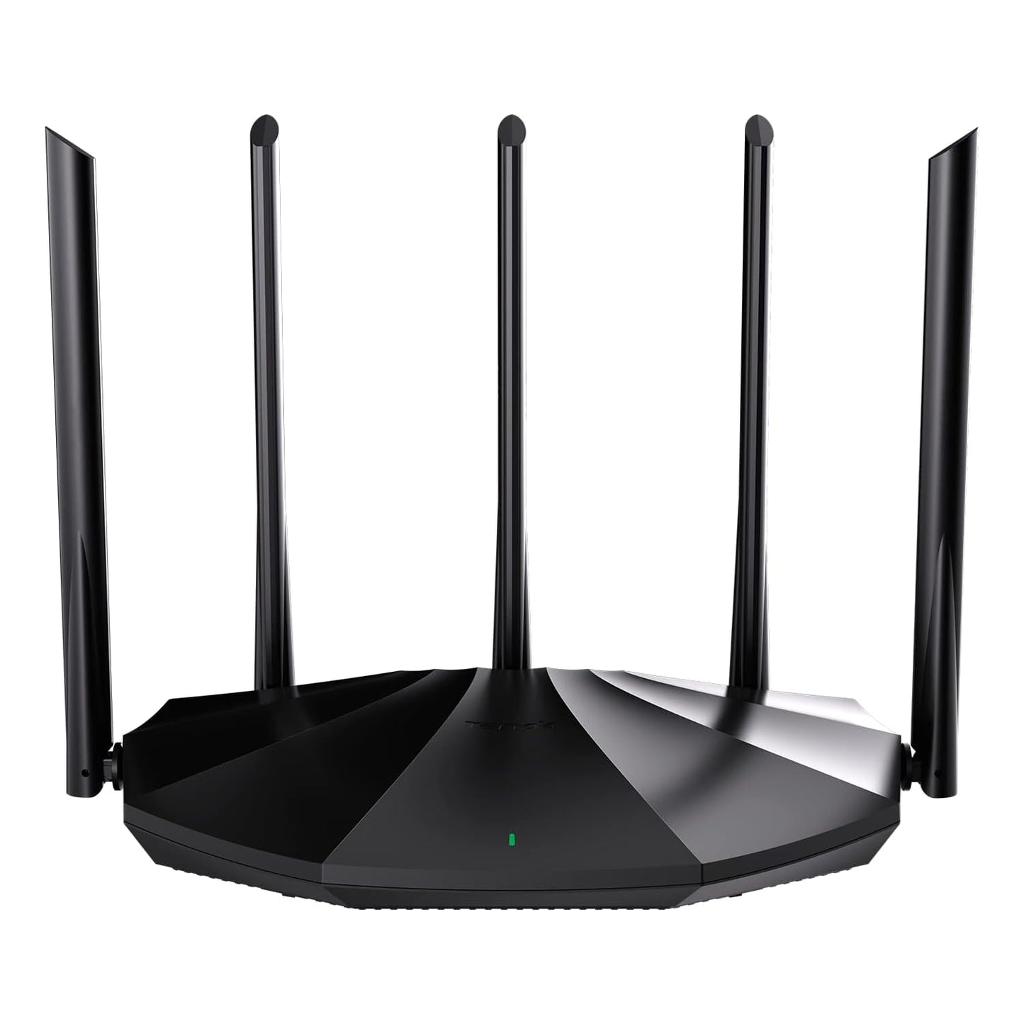 Tenda WiFi 6 Router for Home, AX1500 Dual Band Gigabit Router for Wireless Internet, Long Range Coverage with 5 * 6dBi High-Gain Antennas, 4 Gigabit