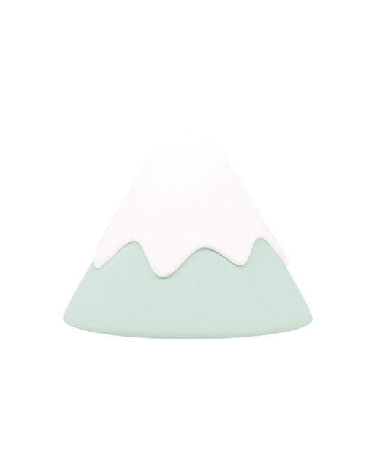DesignNest Snow Mountain Night Light - Modern Home Decor & Nursery Lamp - Dimmable Soft Silicone, Tap Control, Rechargeable Portable Bedside Light