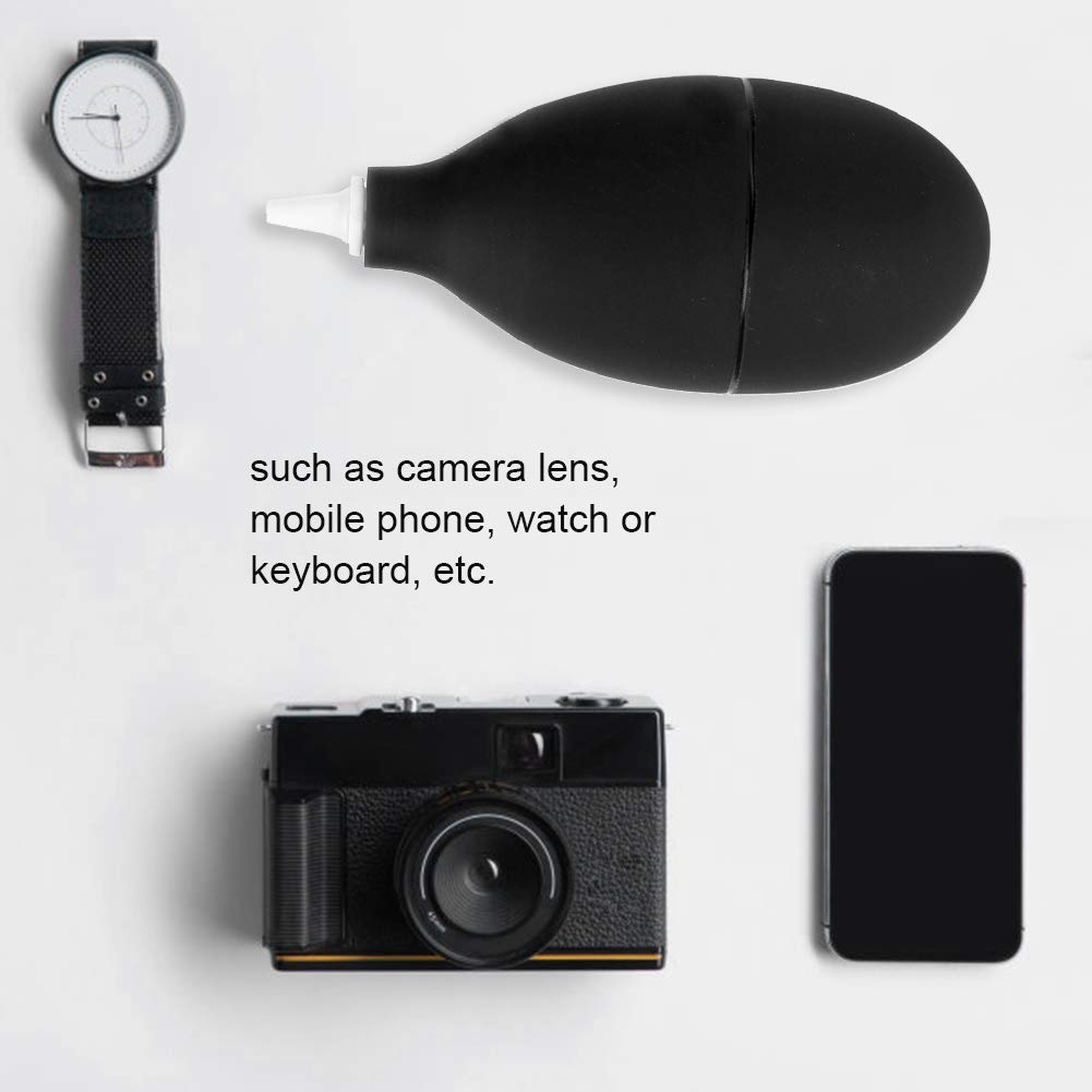 Semme Keyboard Cleaner, Rubber Powerful Air Dust Blower Pump, Cleaner Tool for Camera Watch Phone Keyboard Lens Filter Cleaning(Black)