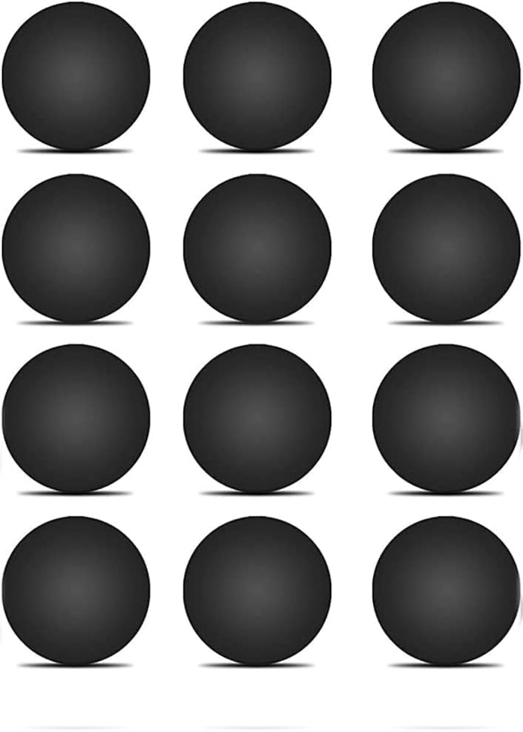 LeFix 12 x Rubber Silicone Feet Dot(Diameter:0.575inch/14.6mm) with Adhesive,Compatible with DELL,Asus,Lenovo,HP Laptop,Computer Case,Keyboard