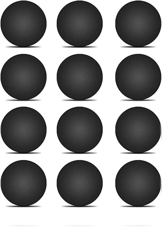 LeFix 12 x Rubber Silicone Feet Dot(Diameter:0.575inch/14.6mm) with Adhesive,Compatible with DELL,Asus,Lenovo,HP Laptop,Computer Case,Keyboard