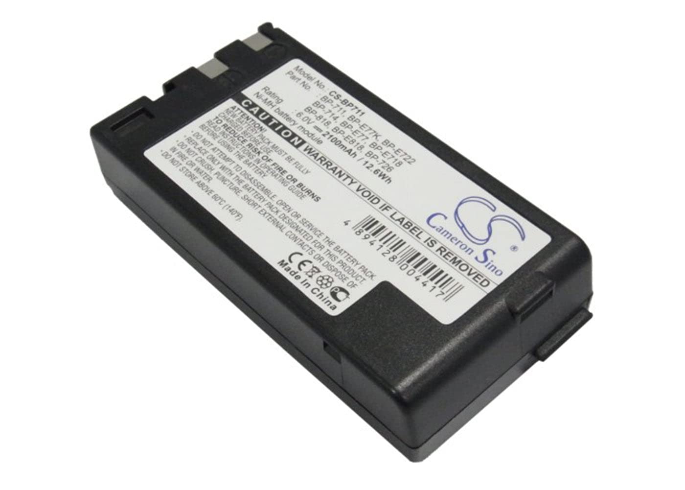 VINTRONS 2100mAh Battery for Canon ES280, UCS2, ES170, E440, UC2, E90, ES80, ES20V