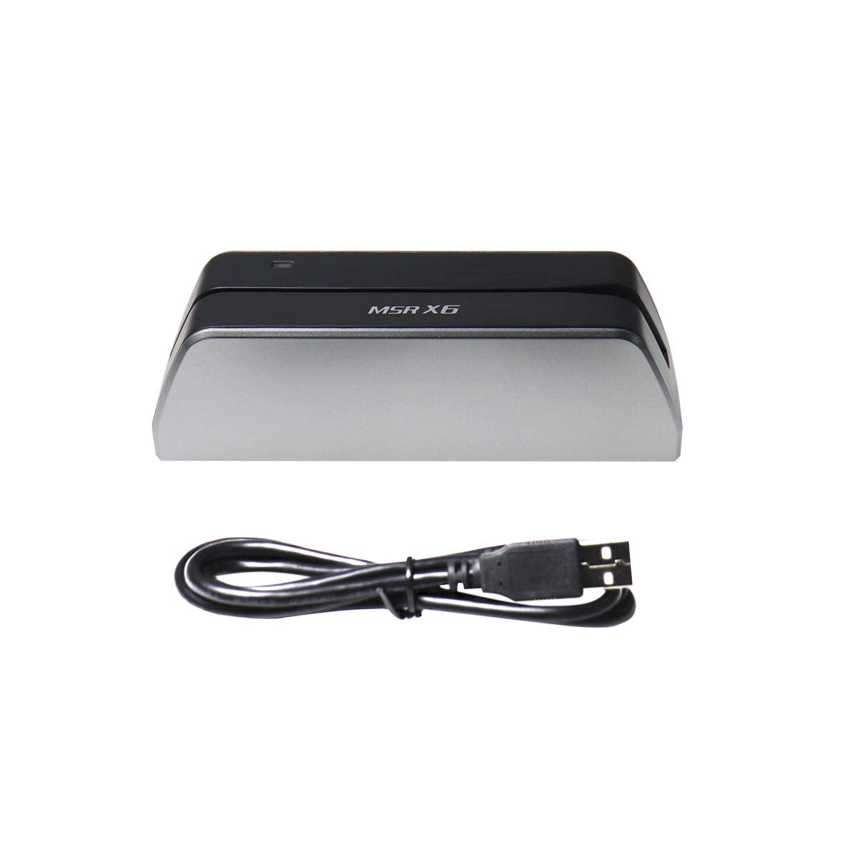 MSR X6 Swipe Card Reader Writer 3-Track USB MSRX6 Compatible w/ MSR206 MSR605X MSR606