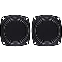 2Pcs Passive Bass Woofer Radiator, 3 Inch Low Frequency Speaker Diaphragm, Guitar Speaker Accessories