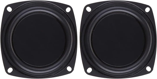 2Pcs Passive Bass Woofer Radiator, 3 Inch Low Frequency Speaker Diaphragm, Guitar Speaker Accessories
