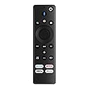 CT-RC1US-19 TV Bluetooth Voice Remote Control for Toshiba TV in Living Rooms or Rooms, No Programming or paring Needed, TV Remote Control Compatible