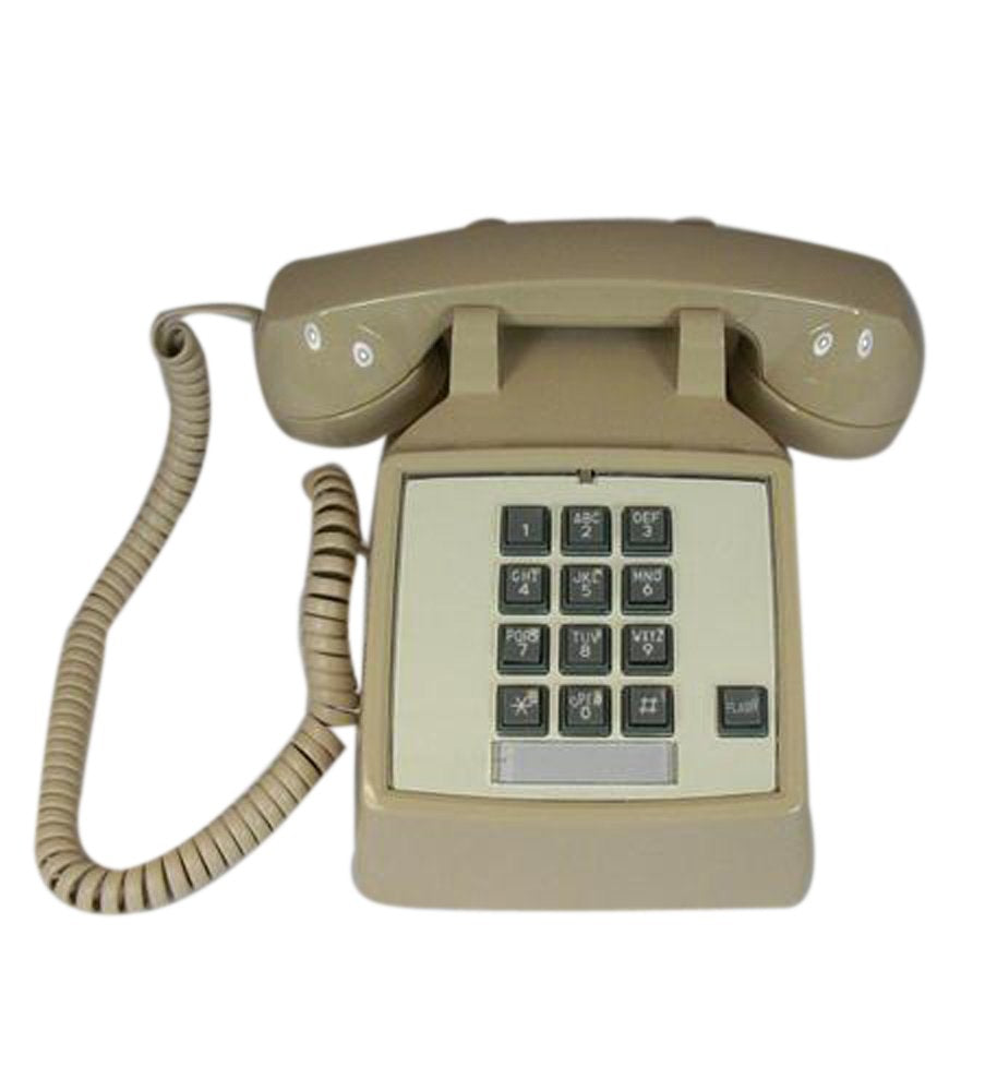 Cortelco 250044-VBA-20F Desk w/Flash - Ash