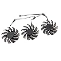 Rakstore T128010SM 75mm Graphics Card Cooling Fan Replacement for Gigabyte GTX 970 GV-N970WF3-4GD GV-N970WF3OC-4GD Cooler Fan