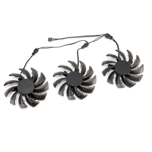Rakstore T128010SM 75mm Graphics Card Cooling Fan Replacement for Gigabyte GTX 970 GV-N970WF3-4GD GV-N970WF3OC-4GD Cooler Fan