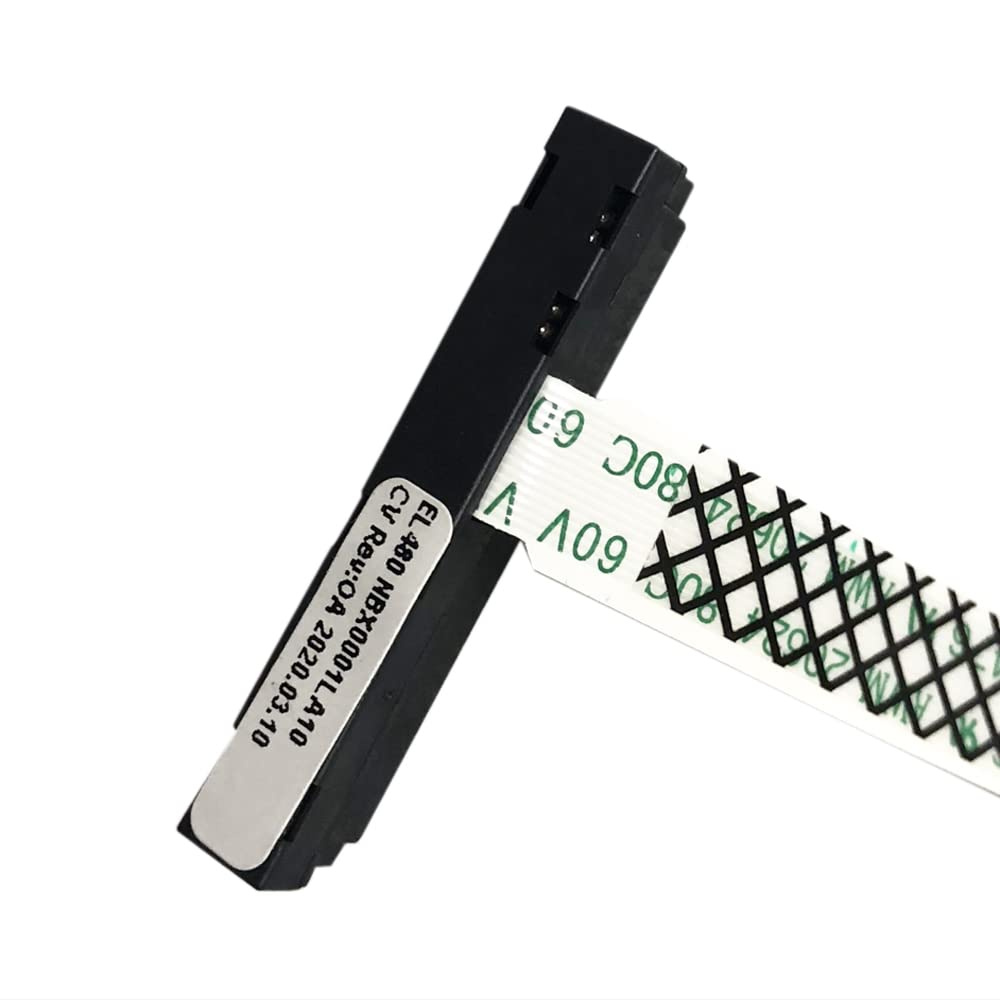 Huasheng Suda HDD FFC Cable Connector Replacement for Lenovo Thinkpad L480 20LS 20LT /L490 20Q5 20Q6 NBX0001LA10 01LW339 NBX0001LA10 NBX0001LA20 SATA