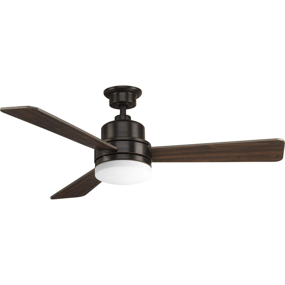 Progress Lighting Trevina 52" Ceiling Fan Light, Antique Bronze