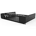 Penn Elcom Custom Media Rack Shelves Compatible with XBox One X model