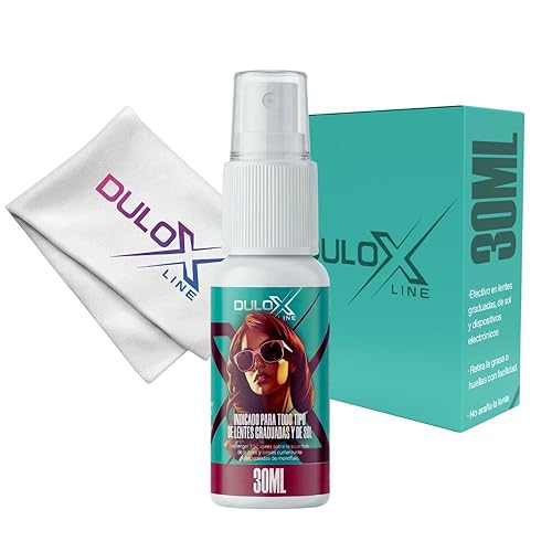 Lens Cleaning Kit - Travel Size Glasses Cleaner Spray 1 OZ (30ml) + Microfiber Cloth | Eyeglass Cleaner for Camera Lens, Phone, Laptop, Tablet
