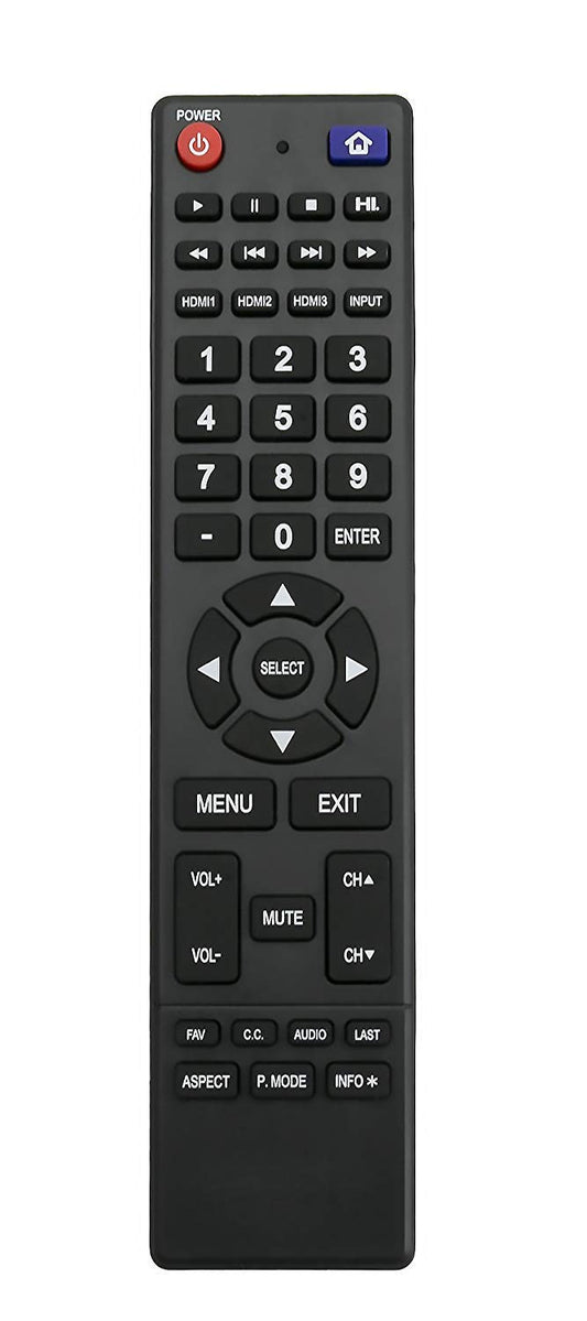 New 850125633 Replaced Remote fit for HITACHI LED LCD TV LE32A509 LE32E6R9 Le39a309 LE43A509 LE43A509A LE43A6R9 LE49A509 LE49A6R9 LE50A3 LE50A6R9