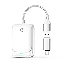 MoKo Wireless CarPlay Adapter for iPhone 2025, Converts Wired Car Play to Wireless Dongle, Plug and Play Fast Response Bluetooth CarPlay Adaptor