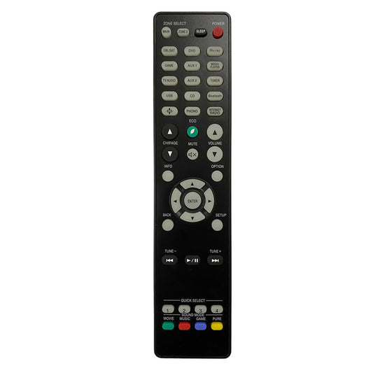 Replacement Remote Control for Denon Ultra Home Theater AV Receiver AVR-X250BT RC-1254 AVR-X580BT RC-1259 DRA-800H DRA-900H RC-1257 AVR-S770H