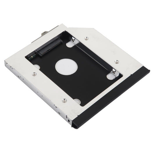 12.7mm 2nd SATA HDD SSD Hard Drive Optical Bay Caddy Frame Tray for HP EliteBook 8440w 8530w 8540w 8730w 8740w with Matched Faceplate / Bezel