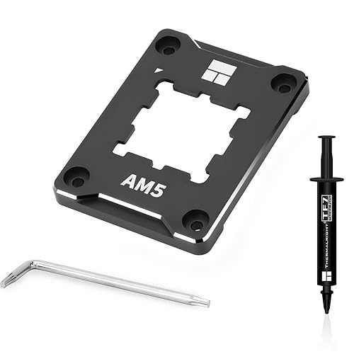 Thermalright ASF-Black AM5 CPU Holder, Corrective Anti-Bending Fixing Frame, AM5 Full-fit Fixed Non-Marking Mounter, AM5 Anti-Bending Contact Frame