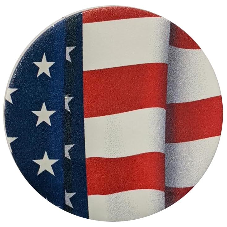 PopSockets: PopGrip Expanding Stand and Grip with a Swappable Top for Phones & Tablets - (Old Glory)