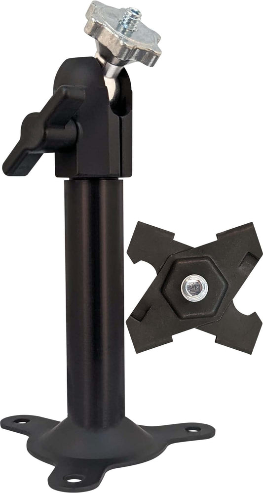 Panavise 88306 Dual Option CCTV Camera Mount - Black