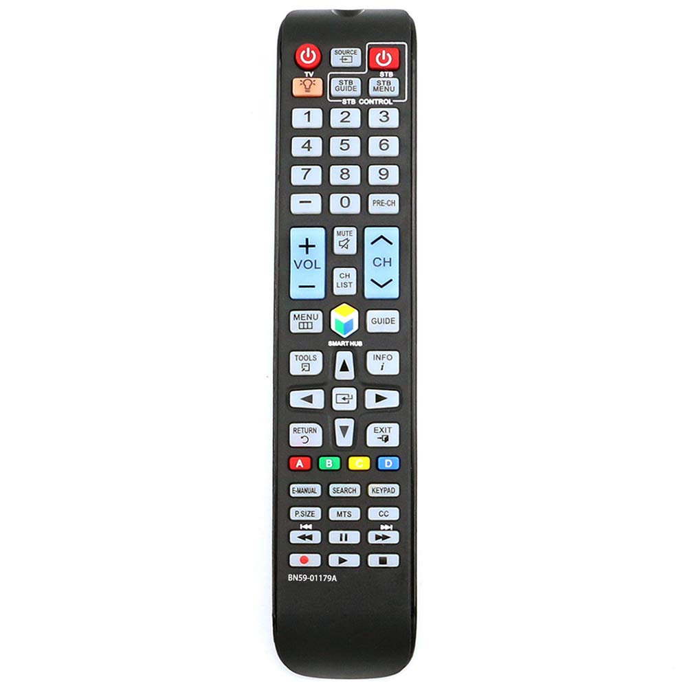 BN59-01179A Replacement Remote Control fit for Samsung LED LCD TV UN32H5500AF UN32H5500AFXZA UN32H6350AF UN32H6350AFXZA UN39H5204AF UN39H5204AFXZA