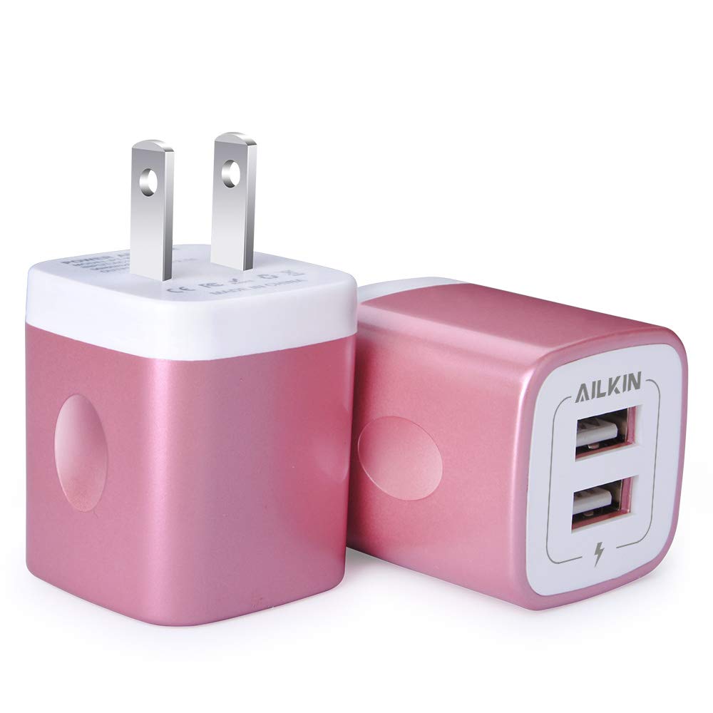 USB Wall Charger, Charger Block, AILKIN Multiport Fast Charge Power Brick