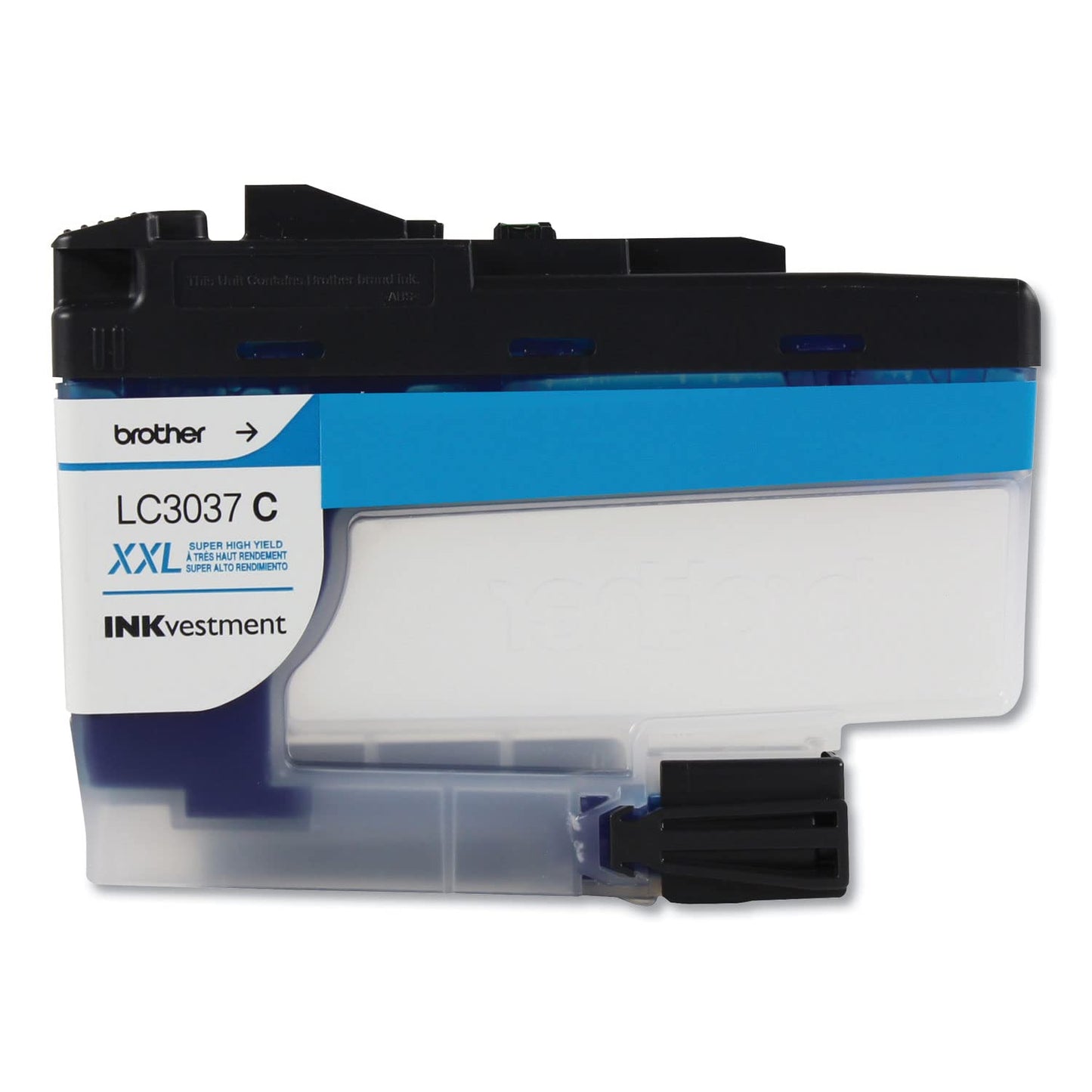 Brother Genuine LC3037C, Single Pack Super High-Yield Cyan INKvestment Tank Ink Cartridge, Page Yield Up to 1,500 Pages, LC3037, Amazon Dash