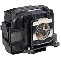 PHO Genuine Original Replacement Bulb/Lamp with Housing for EPSON Powerlite Home Cinema HC 600 640 725HD 730HD Projector (OEM Osram Bulb)