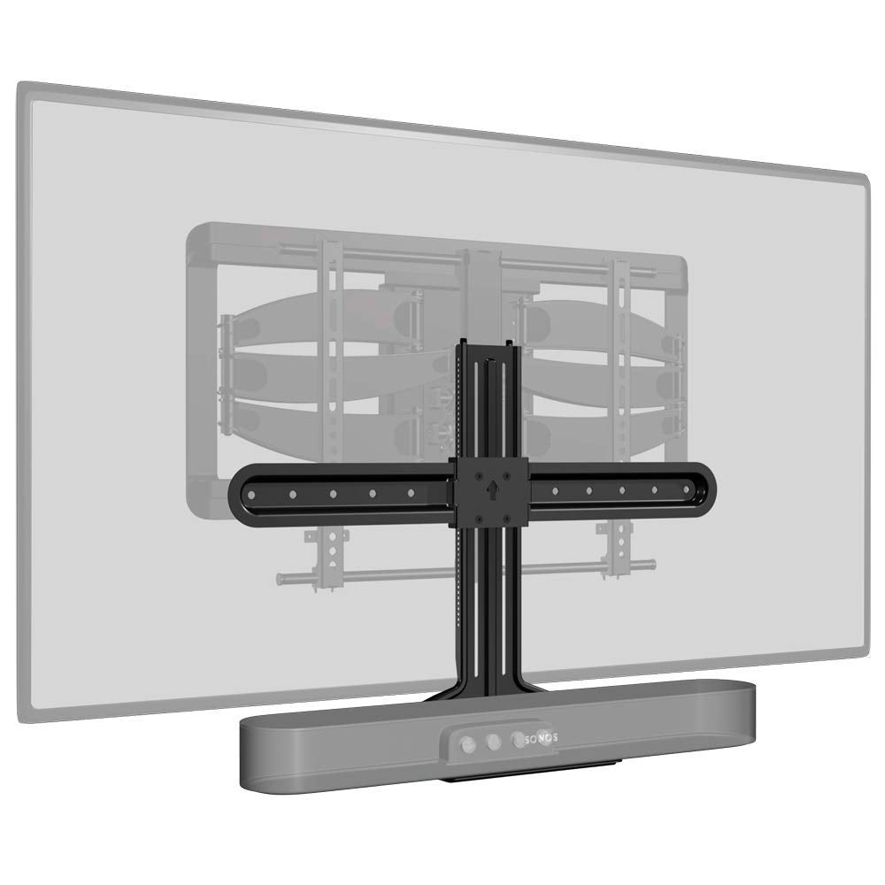 SANUS Soundbar Mount for Sonos Beam Gen 1 & 2 - Height Adjustable up to 12" & Designed to Work with Any TV - Custom Fit to Sonos Beam Gen 1 & 2 for