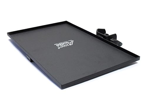 Audio2000'S AST422Z Audio Video Device Holder/Tray for Flat Panel TV/Monitor Stands and Speaker Stands with Tube Diameter of 1/2" to 2-1/2"