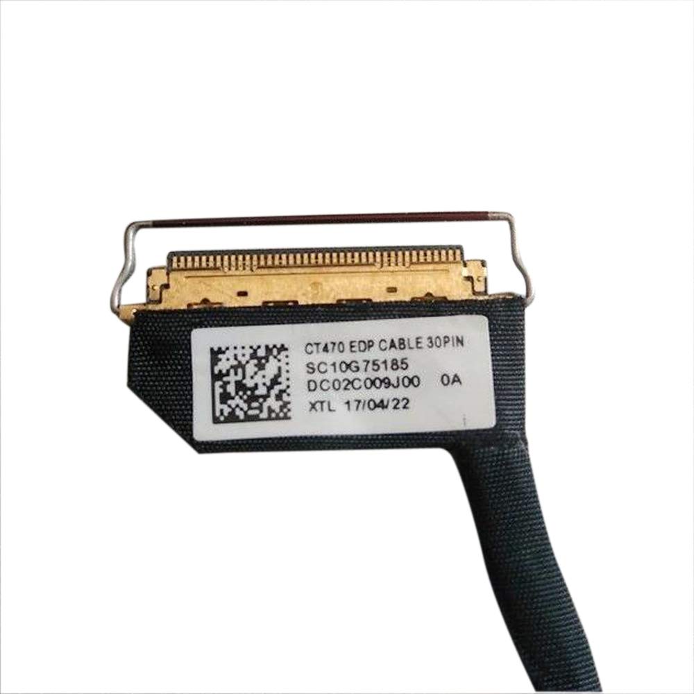 GinTai LCD EDP Video Screen Cable Replacement for Lenovo Thinkpad T470 (20HD 20HE 20JM 20JN) A475 (20KL 20KM) DC02C009J00 SC10G75185 00UR481 00UR482