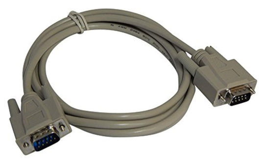 Your Cable Store 3 Foot DB9 9 Pin Serial Port Cable Male/Male RS232